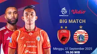 Link Live Streaming BRI Super League PSM Makassar vs Persija Jakarta, Eksklusif di Vidio